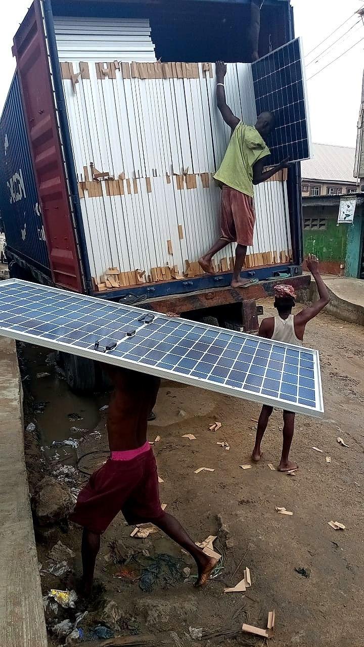 Solar unloading